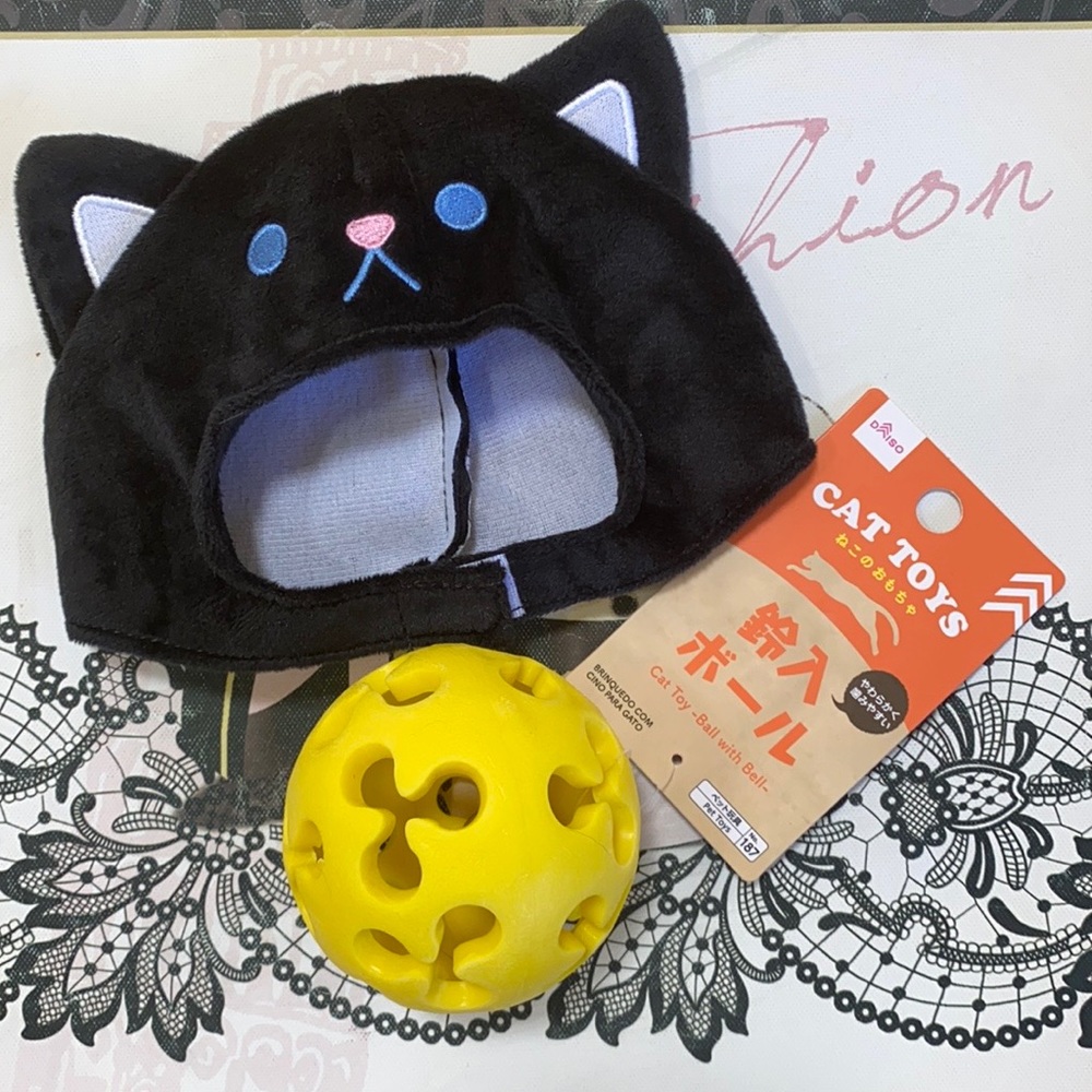 Cat Hat & Toy bundle 😸